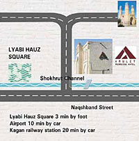 Location of Amulet Hotel